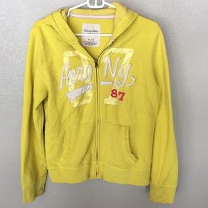 Aeropostale yellow hoodie